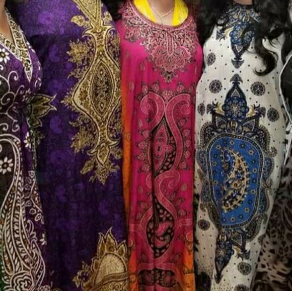 Just In: New Fuschia Kaftan Abaya Cover-up D… - Picture 11 of 14